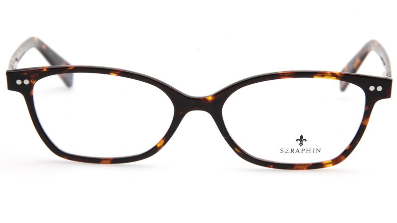 New SERAPHIN KELLY / 8528 Dark Tortoise Eyeglasses 51-16-140mm B32mm Japan gallery