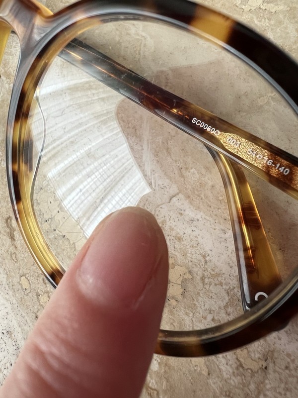 Stella McCartney Eyeglasses Round Tortoise Brown New Demo Big Oversized 5416-140 gallery
