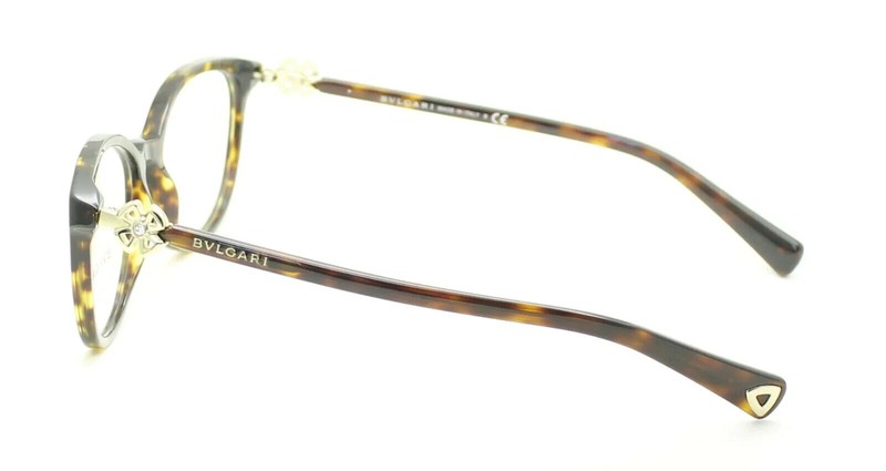 BVLGARI Eyeglasses BV4185B 504 Dark Havana Frame W/ Clear Demo Lens gallery