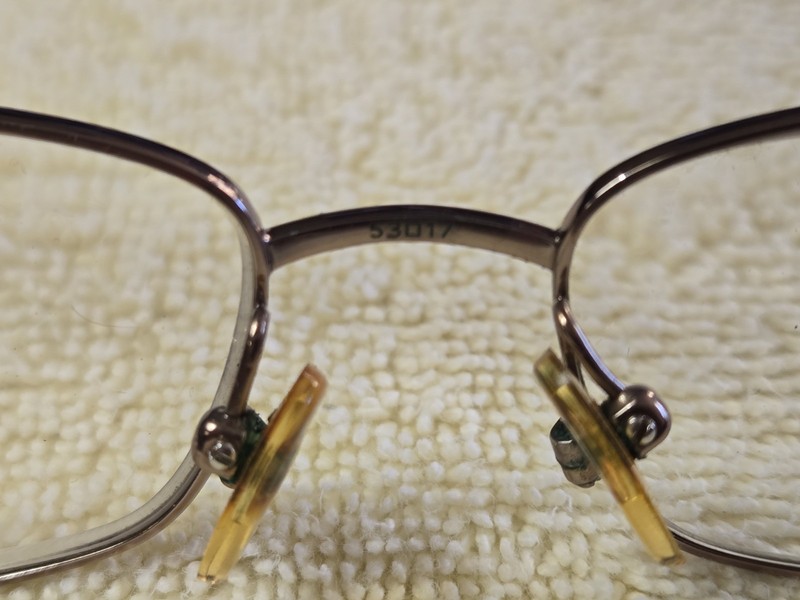 Swarovski 317 200 53-17 Metal Optical Eyeglasses Frame With Case gallery