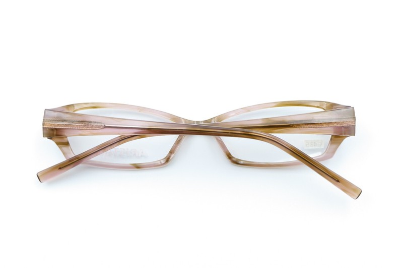 ARISTAR by Charmant AR6994 534 Lt Brown Horn 51-16-135 Eyeglasses +Case G435 gallery