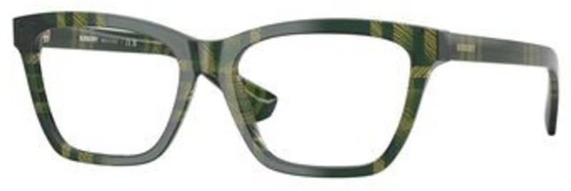 Burberry BE 2440 check green demo lens 4169 Eyeglasses