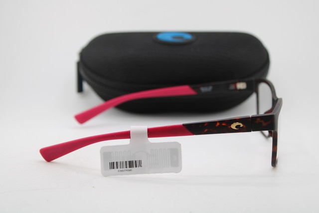 NEW COSTA DEL MAR 0CR 210 166 HAVANA PINK MATTE AUTHENTIC EYEGLASSES 53-18 gallery