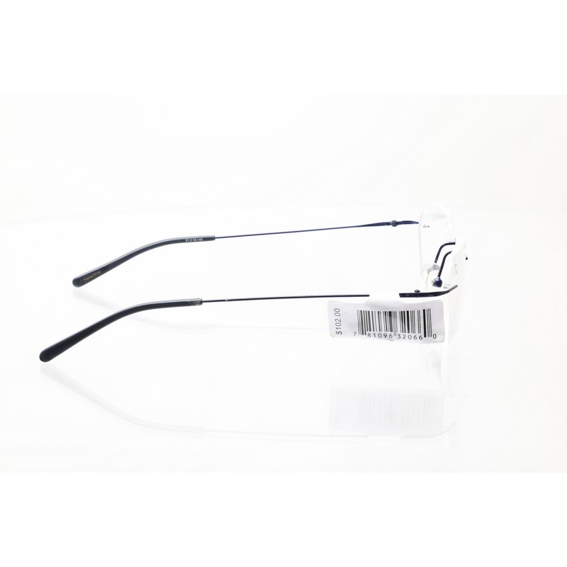 Naturally Rimless NR-374 Navy 51-19-140mm Eyeglasses FRAMES ONLY - NEW CONDITION gallery