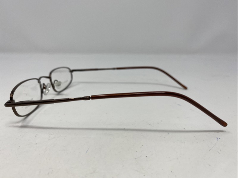 Capri Peachtree PT59 Coffee 50-20-140 Brown Metal Full Rim Eyeglasses Frame PX67 gallery