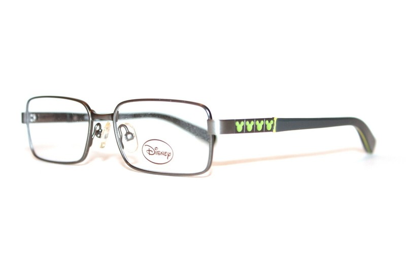 NEW DISNEY 3E 1002 3018 GUNMETAL MICKEY EYEGLASSES KIDS RX BOYS FRAMES 46-14-125