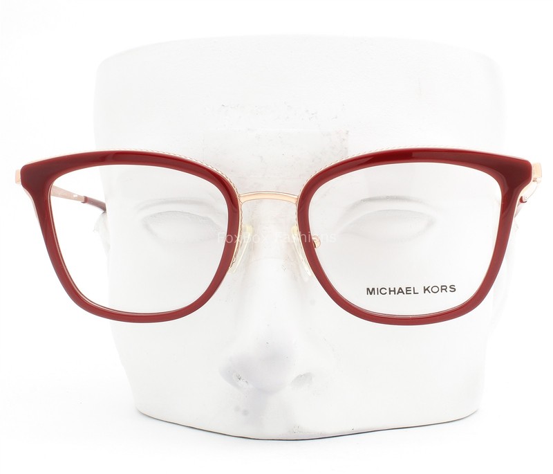 Michael Kors Coconut Grove Eyeglasses Glasses MK 3032 1108 Red Gold 51mm w/case gallery