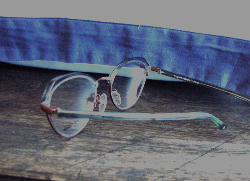 WILLIAM MORRIS EYEGLASS FRAME MODEL LN50123 SEMI CAT EYE NEW gallery