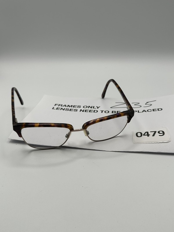 Lulu Guinness Women L779 Eyeglasses 53-17-140 Rose Gold Purple Tortoise