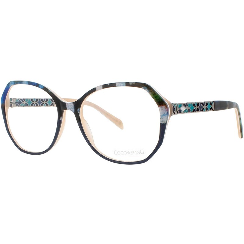 Coco Song Women’s Eyeglasses Black/Multi Plastic Butterfly SWEET SKY CV229.02-09