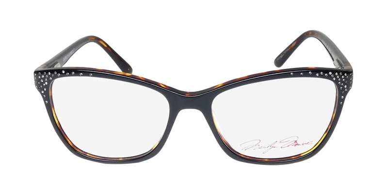 NEW MARILYN MONROE MMO 158 EYEGLASS FRAME 54-16-135 FULL-RIM PLASTIC CAT EYE gallery