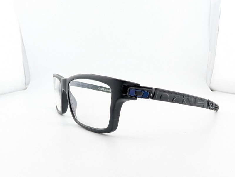 Oakley Eyeglasses Frames Only, CURRENCY, OX8026-0754, 54-17-133, Black gallery