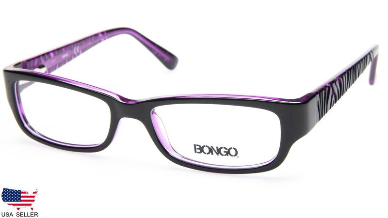 NEW BONGO B POLLY CRYPL CRYSTAL PURPLE EYEGLASSES GLASSES FRAME 48-15-130 B25mm