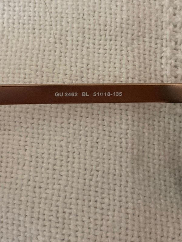 Guess Glasses Cat Eye GU2462 BL FRAMES 51 18-135 TORTOISE SHELL BLUE gallery