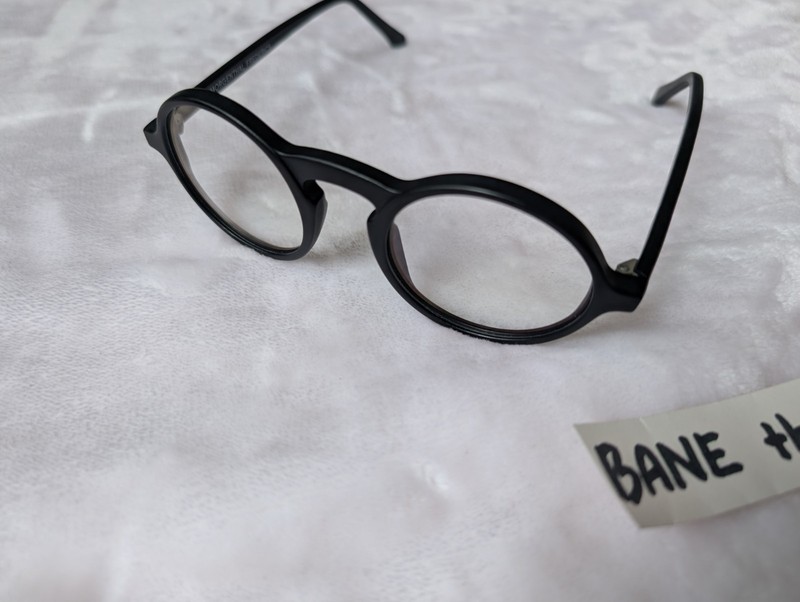 New! Morgenthal Frederics Oberlin Solid Black Eyeglasses Frames 47 21 gallery