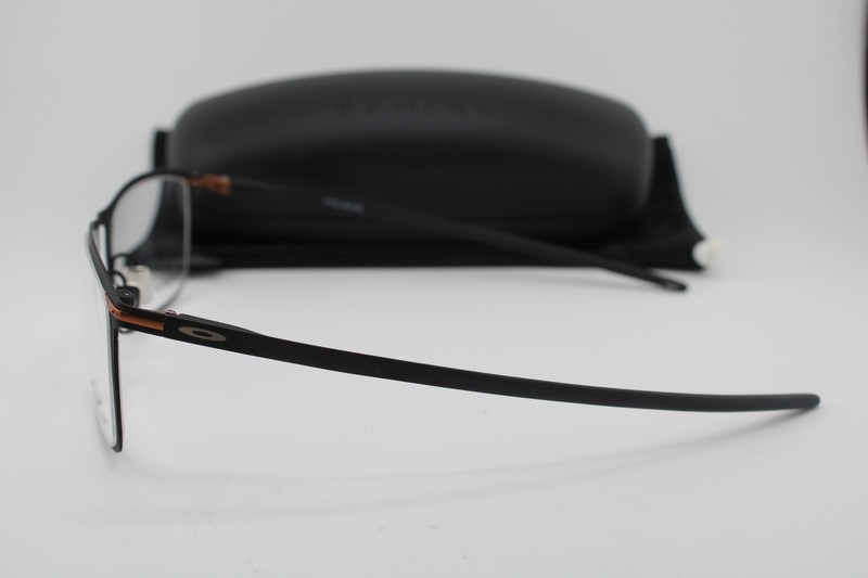 NEW OAKLEY TIE BAR OX5138-0157 BLACK AUTHENTIC FRAMES EYEGLASSES 57-16 gallery