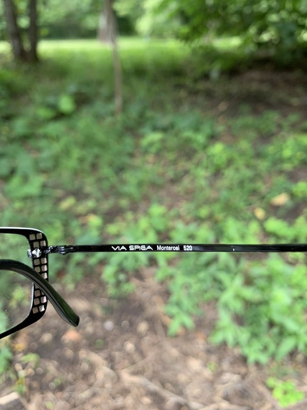 NEW Via Spiga Monterosi Black Panther (520) Sz 53-18-140 Frames Glasses Women's gallery