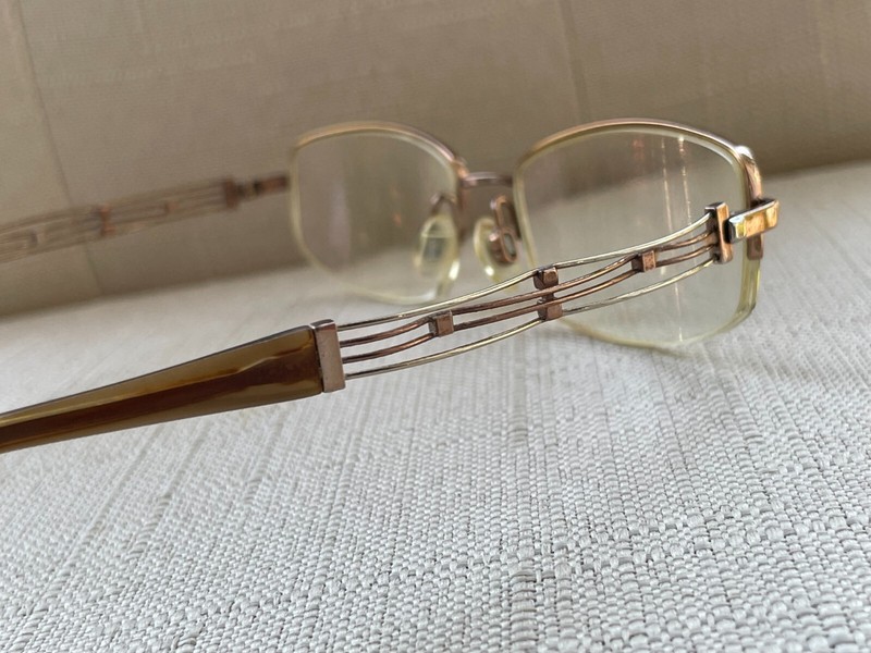 Charmant Women Eyeglasses Line Art Excellence Titan Half Rim Glasses Made Japan gallery