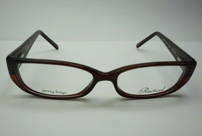 Lido West Practical EYEGLASSES Debbie Dark Brown GLASSES FRAME 52-16-140