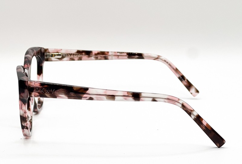NEW DKNY DK5049 265 PINK TORTOISE AUTHENTIC EYEGLASSES 54-16-140 gallery