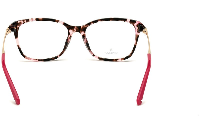 Swarovski SK5350 055 Multi Color Havana Cat Plastic Eyeglasses 53-16-135 SW5350 gallery