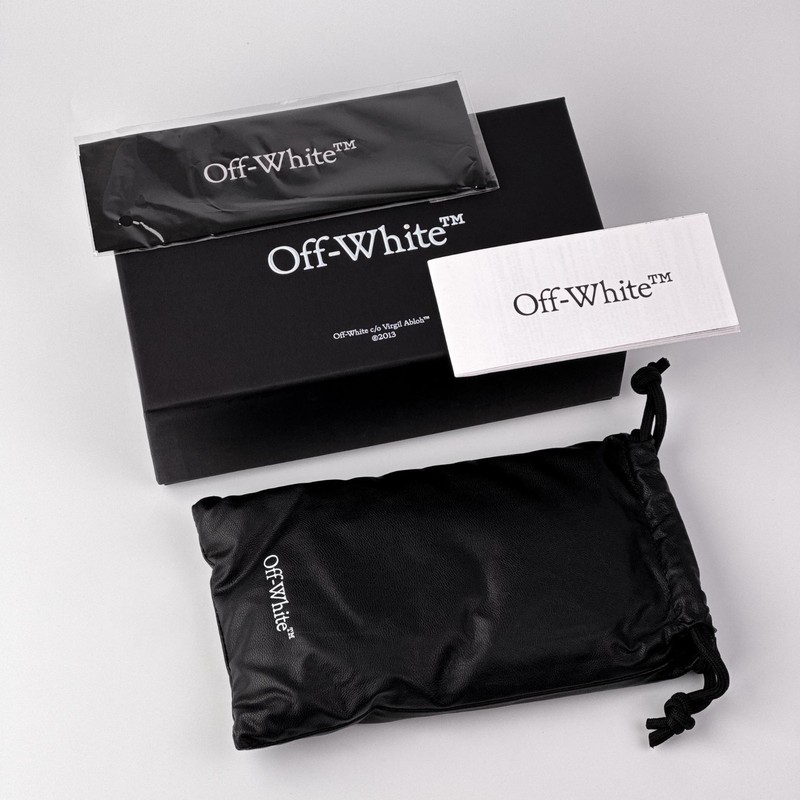 Off-White Women Eyeglasses Black Square OERJ078 STYLE 78 1000 NEW AUTHENTIC gallery