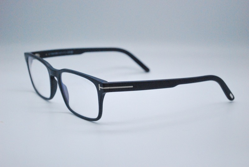 NEW TOM FORD TF 5938-B 091 MATTE BLUE AUTHENTIC EYEGLASSES FRAMES 54-18