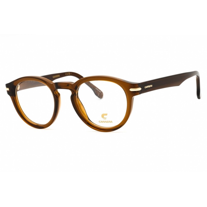 Carrera Unisex Eyeglasses Brown Plastic Round Full Rim Frame CARRERA 313 009Q 00