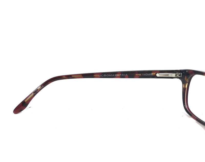 BCBGMAXAZRIA Eyeglasses Frames ADDISON WINE Tortoise Laminate Cat Eye 51-15-140 gallery