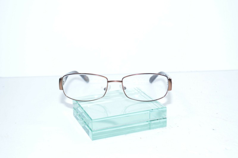 ONO LE126 eyeglasses Frames 55[]17-138MM Brown Ornate arms