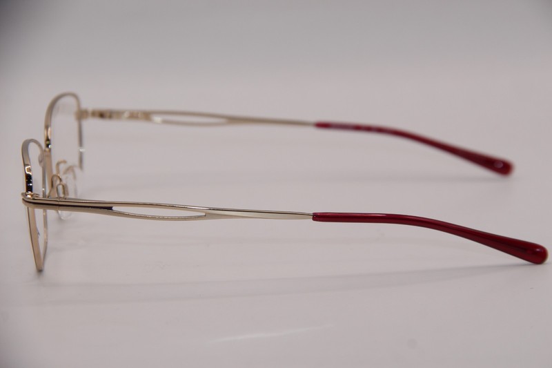 NEW ARISTAR CHARMANT AR30821 COLOR-517 WINE GOLD RED AUTHENTIC EYEGLASSES 50-16 gallery