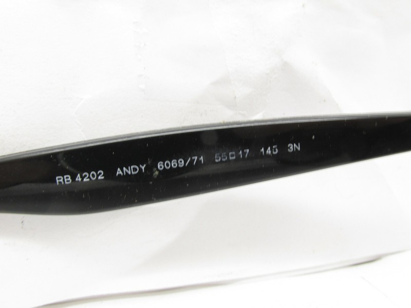 RAY-BAN RB 4202 FULL RIM DESIGNER EYEGLASSES FRAMES 55-17-145 ITALY 112015 gallery