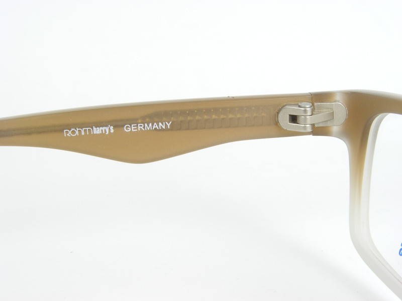 Röhm harry's 1643 665 MATTE LIGHT MOCHA GRADIENT EYEGLASSES ROHM 53-17-135mm gallery