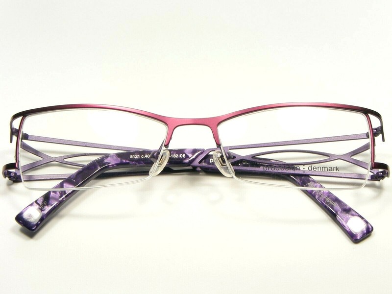 PRODESIGN DENMARK 5121 4031 PLUM /VIOLET EYEGLASSES GLASSES FRAME 51-16-132mm gallery