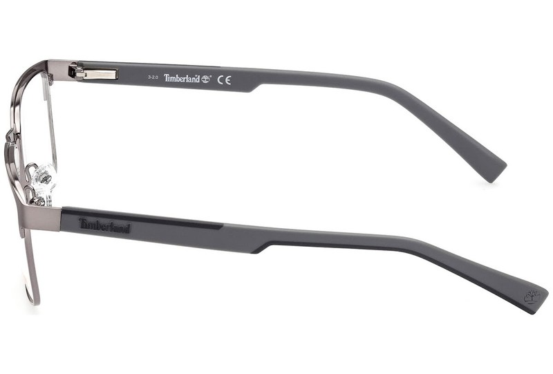 Timberland TB1721 009 Gunmetal Metal Optical Eyeglasses Frame 56-16-145 TB RX gallery
