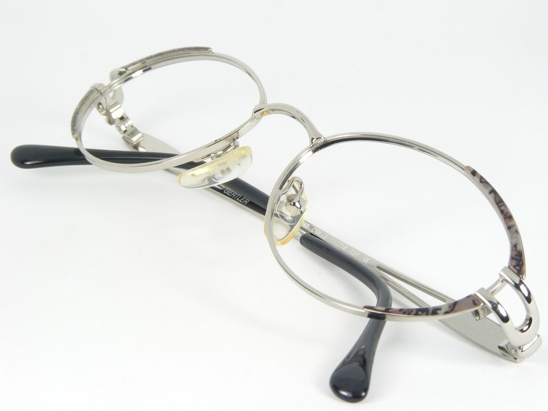 NOS GERTLER 942 3 SILVER / OTHER EYEGLASSES GLASSES FRAME 53-18-137mm (NOTES) gallery
