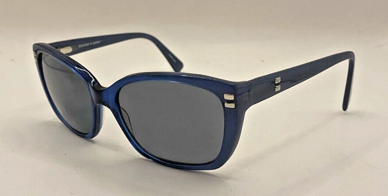 BRENDEL EYEGLASSES FRAMES ONLY 916002 70/VLU SAPPHIRE BLUE 55-17-135