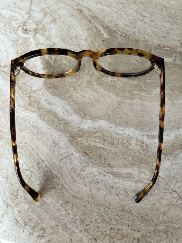 Stella McCartney Eyeglasses Round Tortoise Brown New Demo Big Oversized 5416-140 gallery