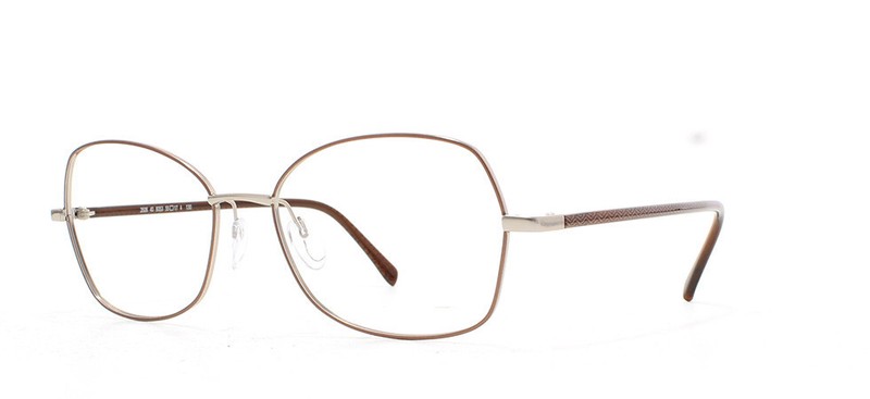 Silhouette Legend 3506 406053 Taupe Cognac Eyeglasses 3506 40 6053 55mm