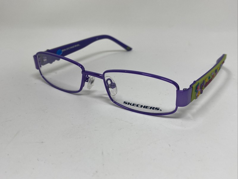 SKECHERS EYEGLASS FRAME SK 1509 VIGRN 46/16/125 PURPLE GREEN KIDS 0592 gallery