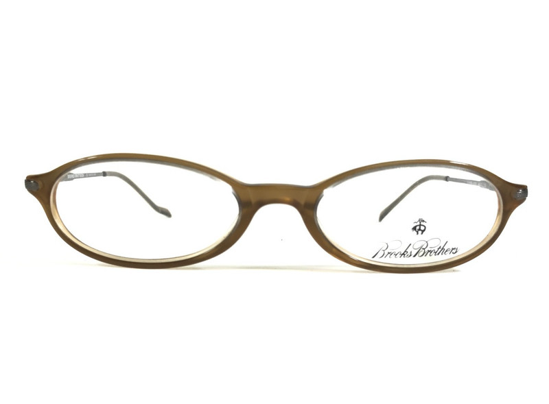 Brooks Brothers Petite Eyeglasses Frames BB658 5202 Clear Brown Gray 48-17-135