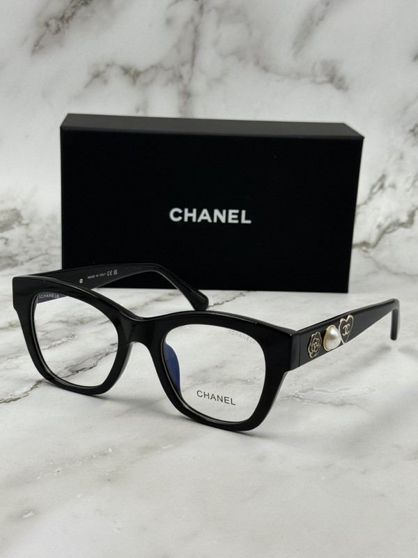 NEW CHANEL 5478 Black Acetate & Square Eyeglasses – 100% Authentic