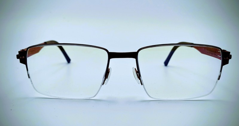 OVVO OPTICS 6040 54-18-140 045 (Burgundy) Titanium Eyeglasses New!!!