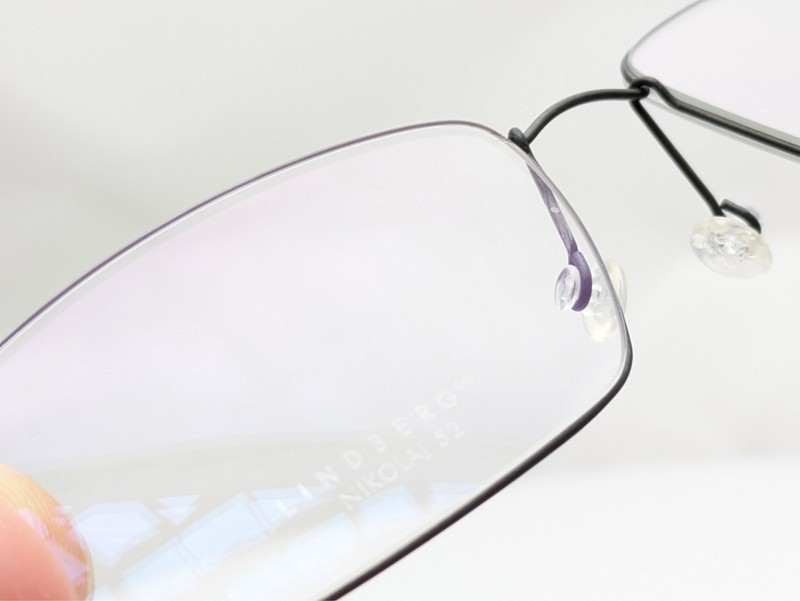 Lindberg Air Titanium NIKOLAI 046/808N U9 Graphite Men's Eyeglasses 52-16-145 gallery