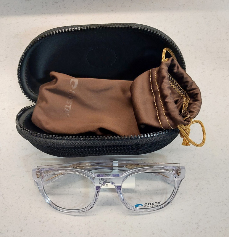 Costa Optical 06A2006 Clear Full Rim Eyeglass Frames 51-23 Unisex