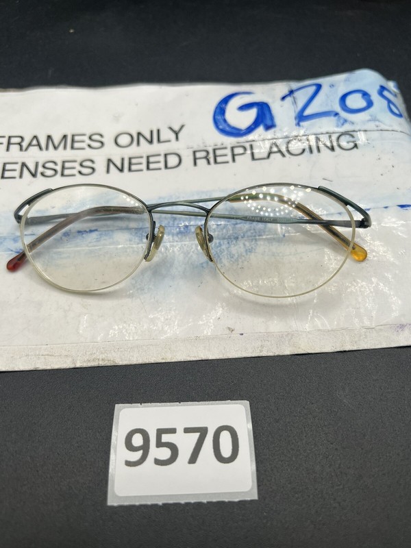 CHESTERFIELD 510 Metallic 0001 Half Rim Italian Unisex Eyeglasses 50-20