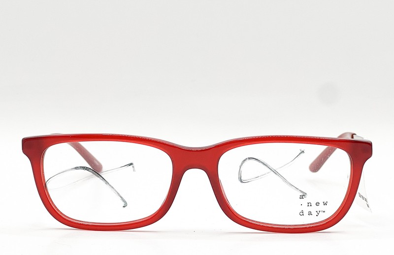 NEW A NEW DAY A32096 RED AUTHENTIC EYEGLASSES 53-16 gallery