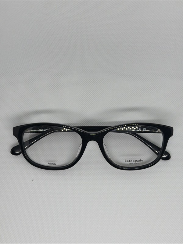 Kate Spade Suki/F 807 Black Oval Demo Lens 53 mm Women's Eyeglasses gallery