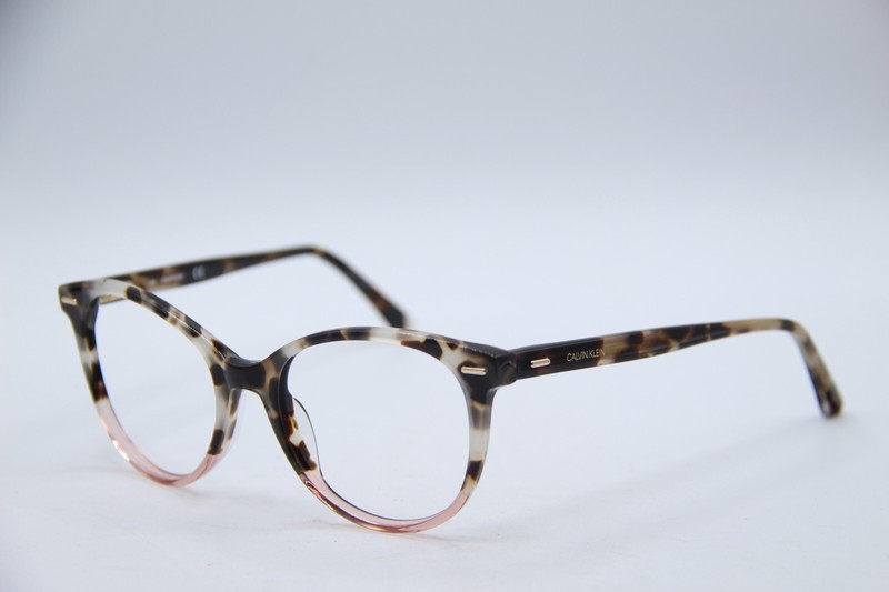CALVIN KLEIN CK21710 111 CLEAR PINK TORTOISE AUTHENTIC EYEGLASSES