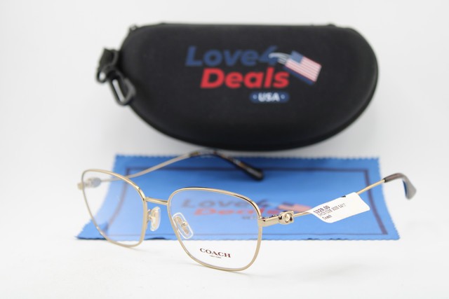 NEW COACH HC 5103B 9005 GOLD HAVANA AUTHENTIC EYEGLASSES 54-17